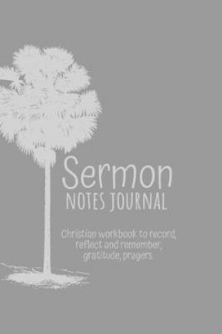 Cover of Sermon Notes Journal