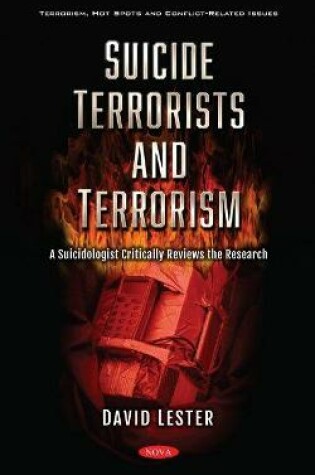 Cover of Suicide Terrorists and Terrorism