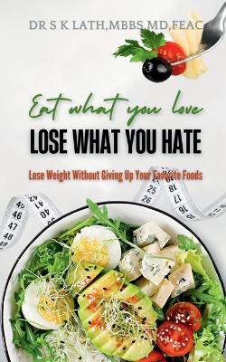 Book cover for Eat what you Love, Lose what you hate