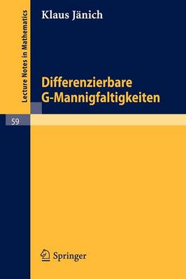 Book cover for Differenzierbare G-Mannigfaltigkeiten