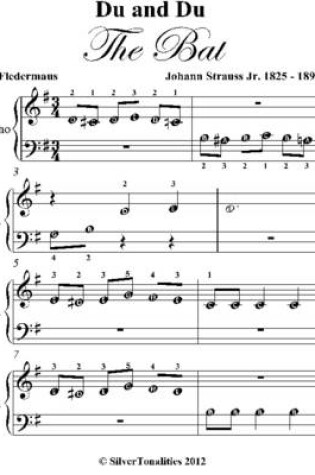 Cover of Du and Du the Bat Beginner Piano Sheet Music