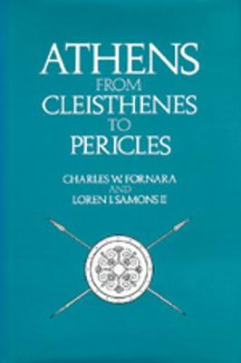 Book cover for Athens from Cleisthenes to Pericles