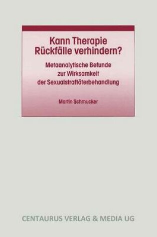 Cover of Kann Therapie Ruckfalle verhindern?