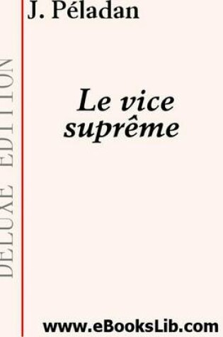 Cover of Le Vice Supreme