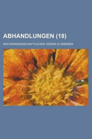 Cover of Abhandlungen (18)