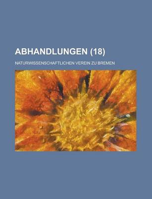 Book cover for Abhandlungen (18)