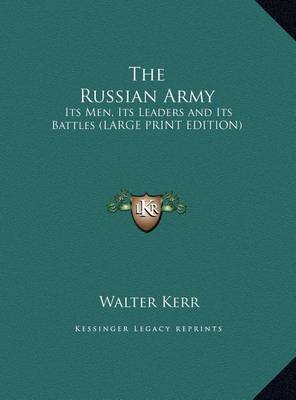 Book cover for The Russian Army