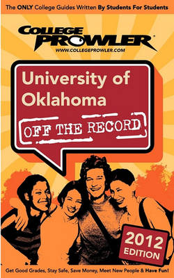 Book cover for University of Oklahoma 2012