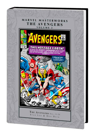 Book cover for MARVEL MASTERWORKS: THE AVENGERS VOL. 2 [REMASTERWORKS]