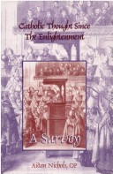 Book cover for Catholic Thought since the Enlightenment