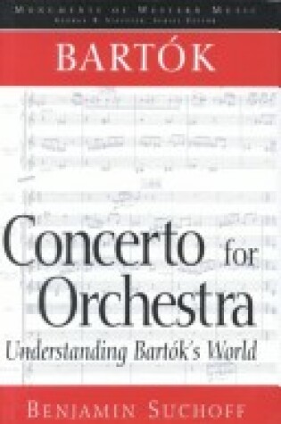 Cover of Bartok: "the Concerto for Orchestra"