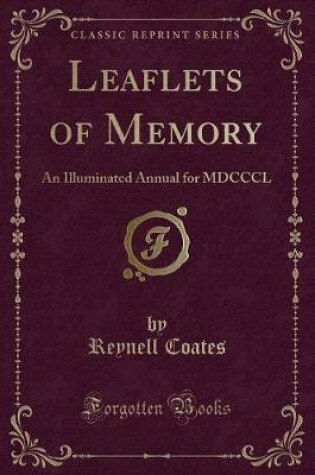 Cover of Leaflets of Memory