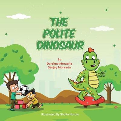 Book cover for The Polite Dinosaur