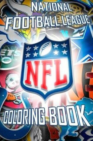 Cover of National Football League Coloring Book