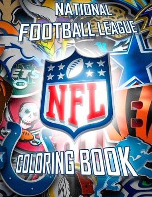 Book cover for National Football League Coloring Book