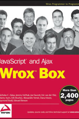 Cover of JavaScript and Ajax Wrox Box
