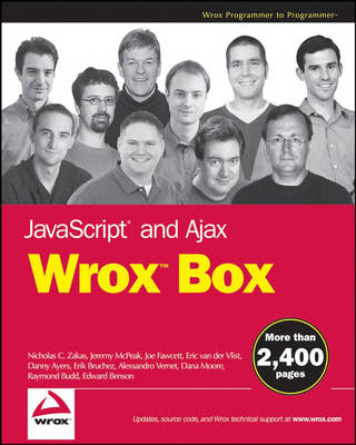 Book cover for JavaScript and Ajax Wrox Box