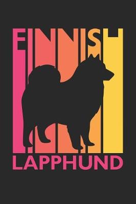 Book cover for Vintage Finnish Lapphund Notebook - Gift for Finnish Lapphund Lovers - Finnish Lapphund Journal