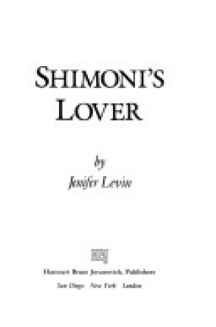 Cover of Shimoni's Lover
