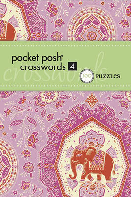 Book cover for Pocket Posh Crosswords 4