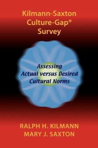 Cover of Kilmann-Saxton Culture-Gap(R) Survey