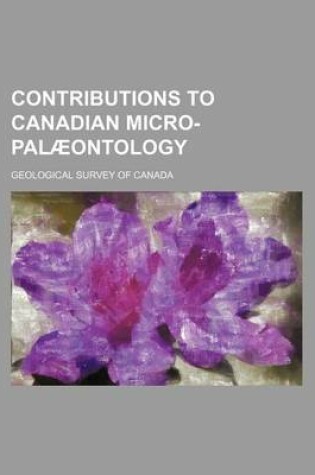 Cover of Contributions to Canadian Micro-Palaeontology