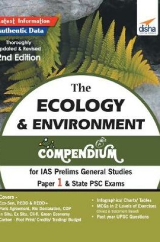 Cover of The Ecology & Environment Compendium for IAS Prelims General Studies Paper 1 & State Psc Exams