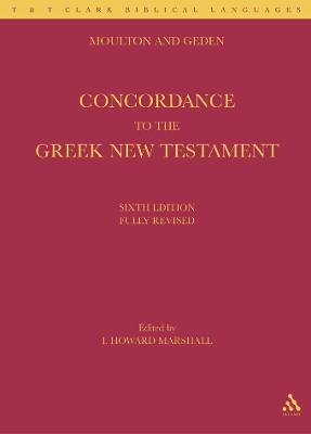 Book cover for A Concordance to the Greek New Testament