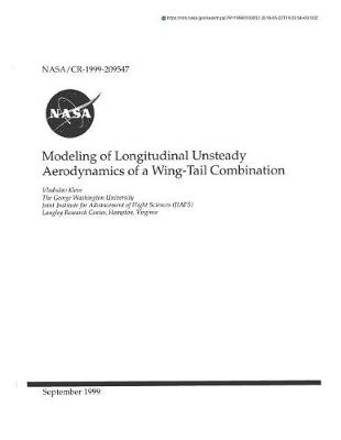 Book cover for Modeling of Longitudinal Unsteady Aerodynamics of a Wing-Tail Combination
