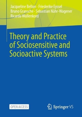 Book cover for Theory and Practice of Sociosensitive and Socioactive Systems