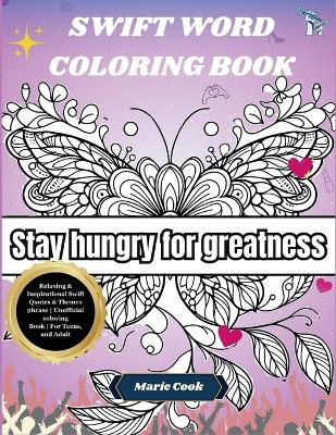 Book cover for Swift word coloring book