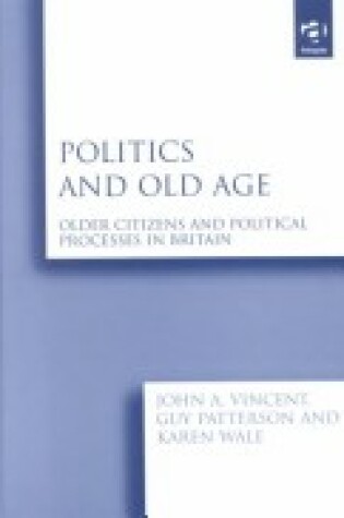 Cover of Politics and Old Age