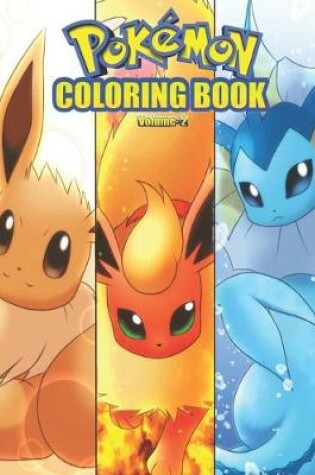 Cover of Pokemon Coloring Book Vol 2