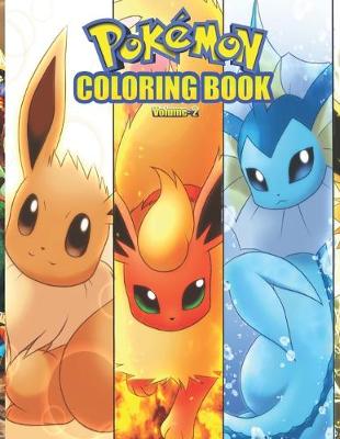 Book cover for Pokemon Coloring Book Vol 2