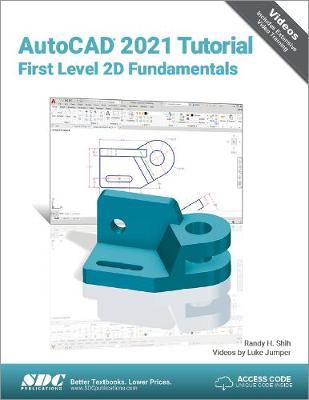 Book cover for AutoCAD 2021 Tutorial First Level 2D Fundamentals