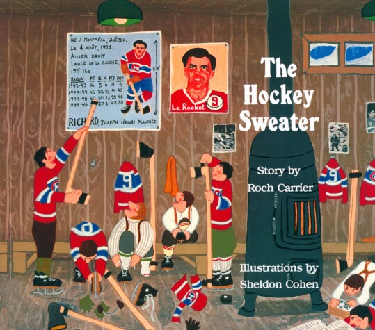 Book cover for The Hockey Sweater