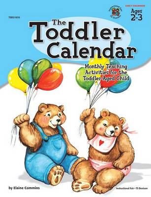 Book cover for The Toddler Calendar