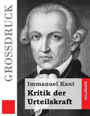 Book cover for Kritik der Urteilskraft (Grossdruck)