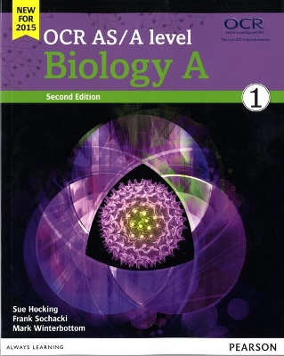 Book cover for OCR AS/A level Biology A Student Book 1