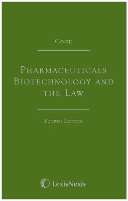 Book cover for Cook: Pharmaceuticals Biotechnology and the Law