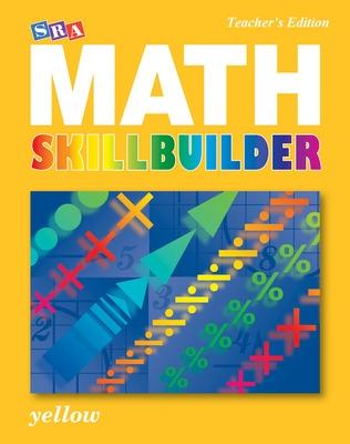 Book cover for SRA Math Skillbuilder - Teacher Edition Level 5 - Yellow