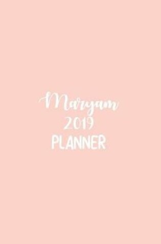 Cover of Maryam 2019 Planner