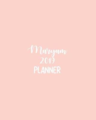 Book cover for Maryam 2019 Planner