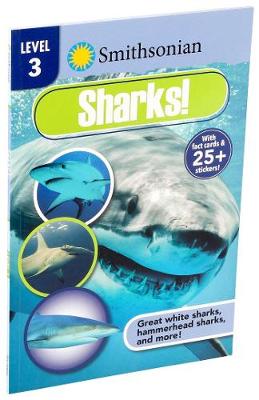Book cover for Smithsonian Reader Level 3: Sharks!