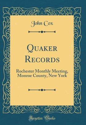 Book cover for Quaker Records