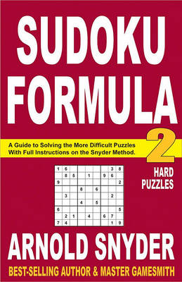 Book cover for Sudoku Formula 2