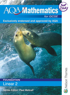 Book cover for AQA GCSE Mathematics for Linear Foundation 2