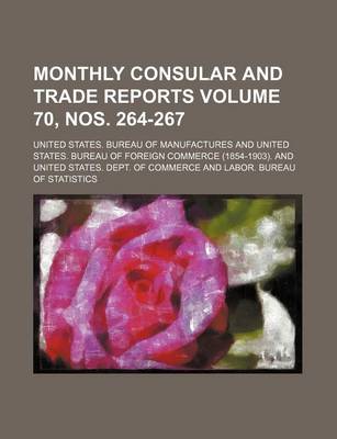 Book cover for Monthly Consular and Trade Reports Volume 70, Nos. 264-267