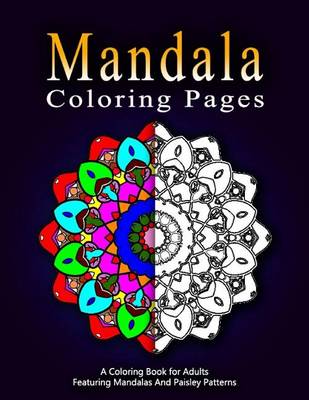 Book cover for MANDALA COLORING PAGES - Vol.8