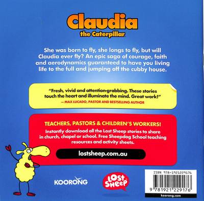 Book cover for Claudia, The Caterpillar